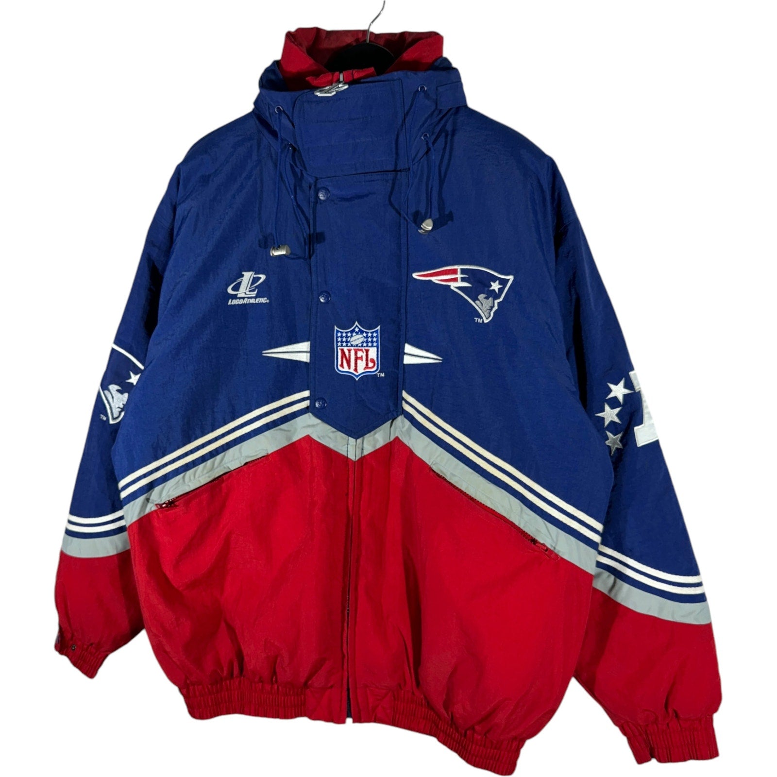 Vintage Pro Line New England Patriots NFL Puffer Jacket