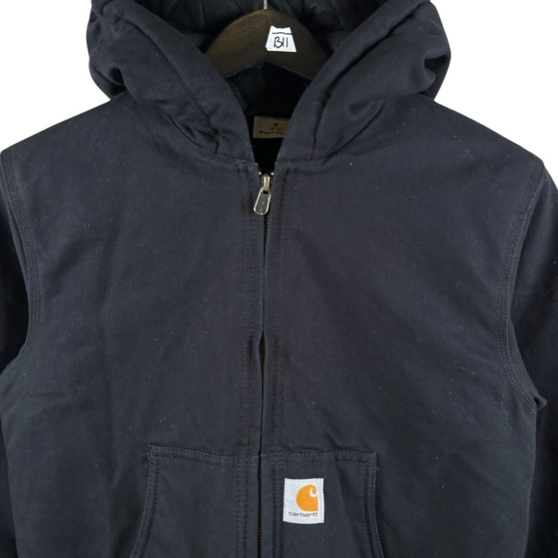 Vintage Youth Carhartt Active Jac Insulated Hoodie Full Zip Jacket