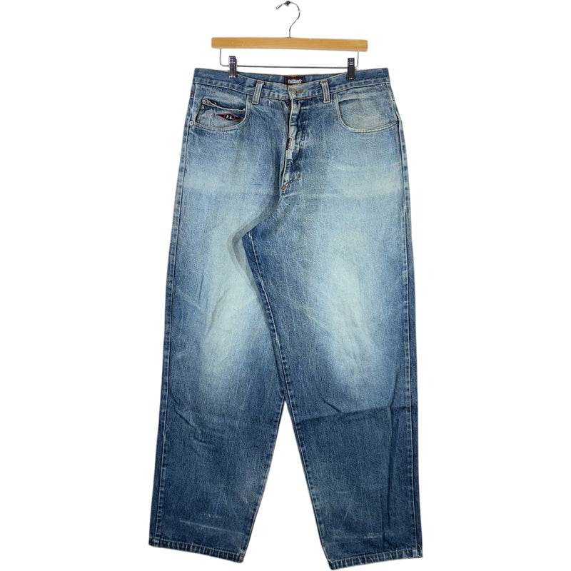 Vintage Faithless Wide Leg Denim Jeans 36x33