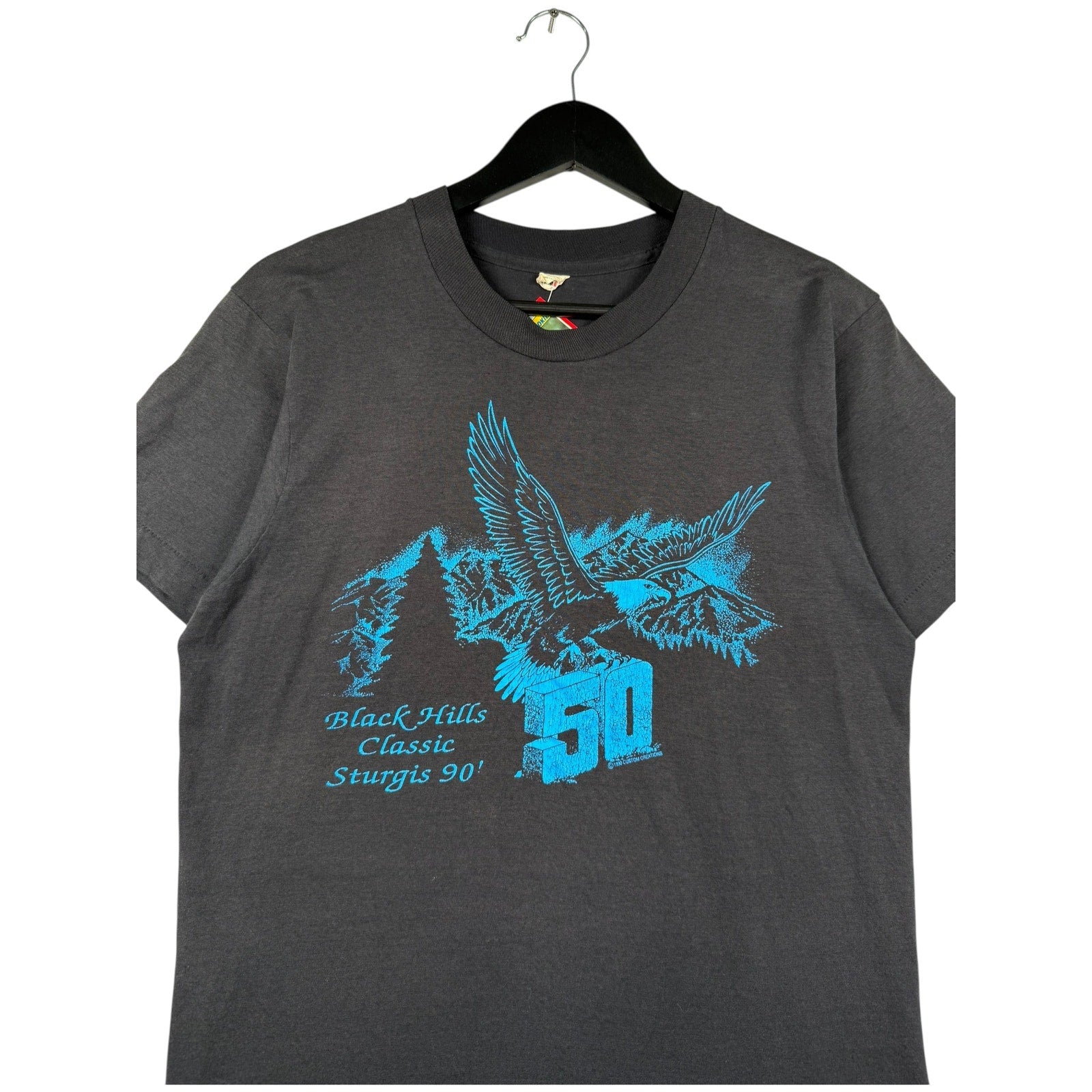 Vintage Black Hills Classic Motorcycle Short Sleeve T-Shirt