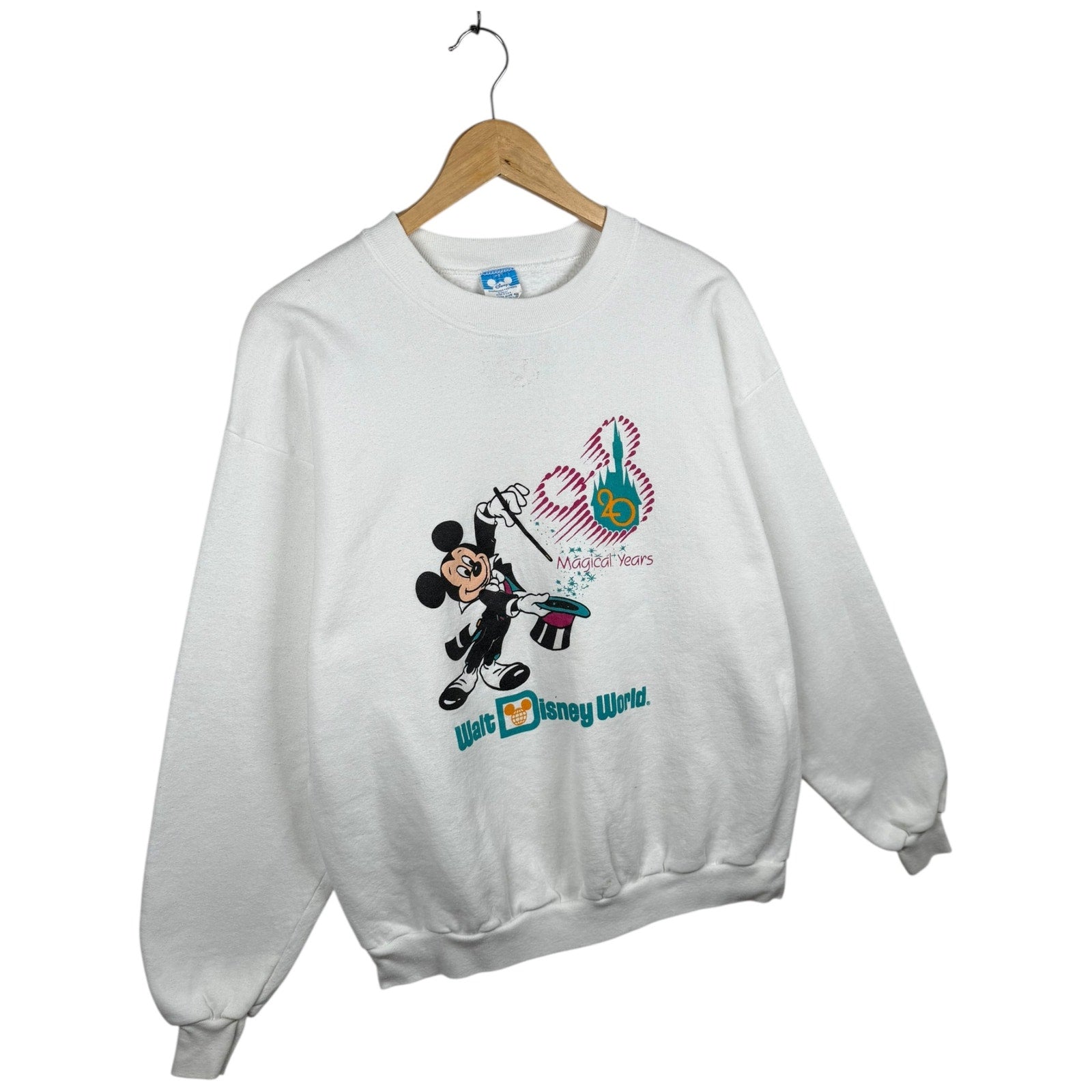 Vintage Walt Disney World 25th Anniv Mickey Mouse Crewneck