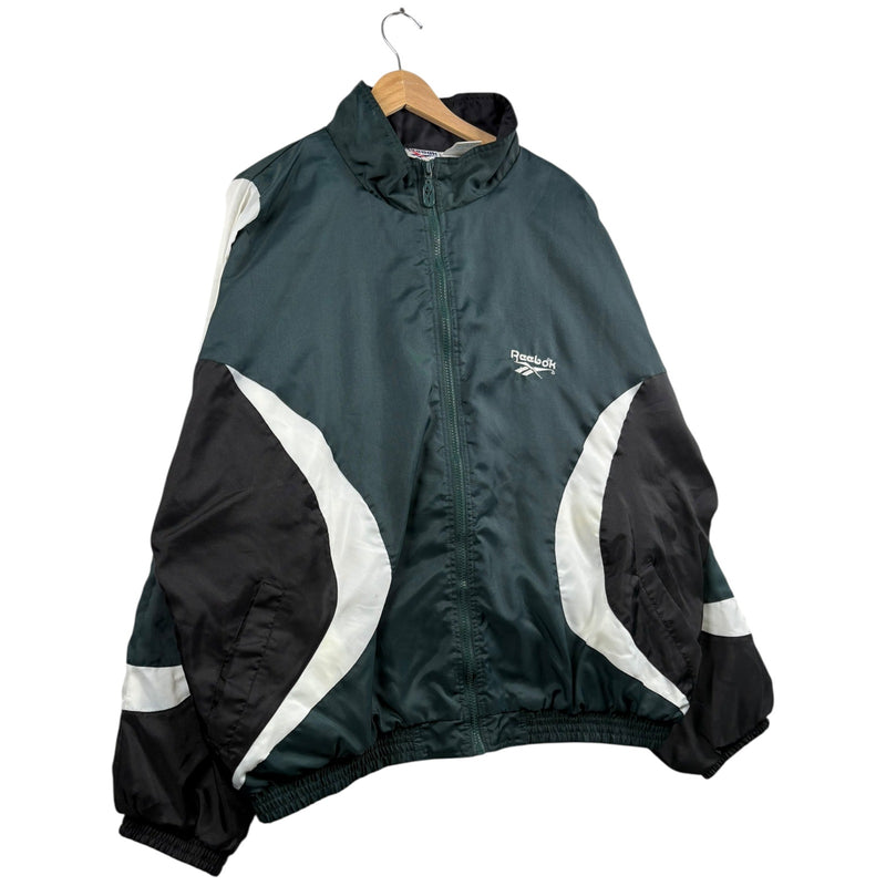 Vintage Reebok Full Zip High Neck Windbreaker