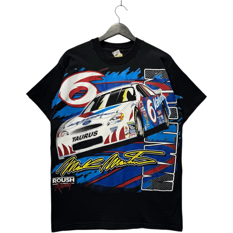 Vintage Mark Martin #6 Roush Taurus AOP NASCAR Tee