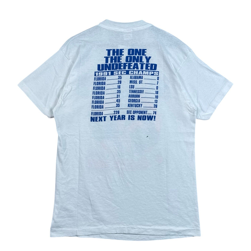 Vintage Florida Gators Undefeated SEC Champs Tee 90s