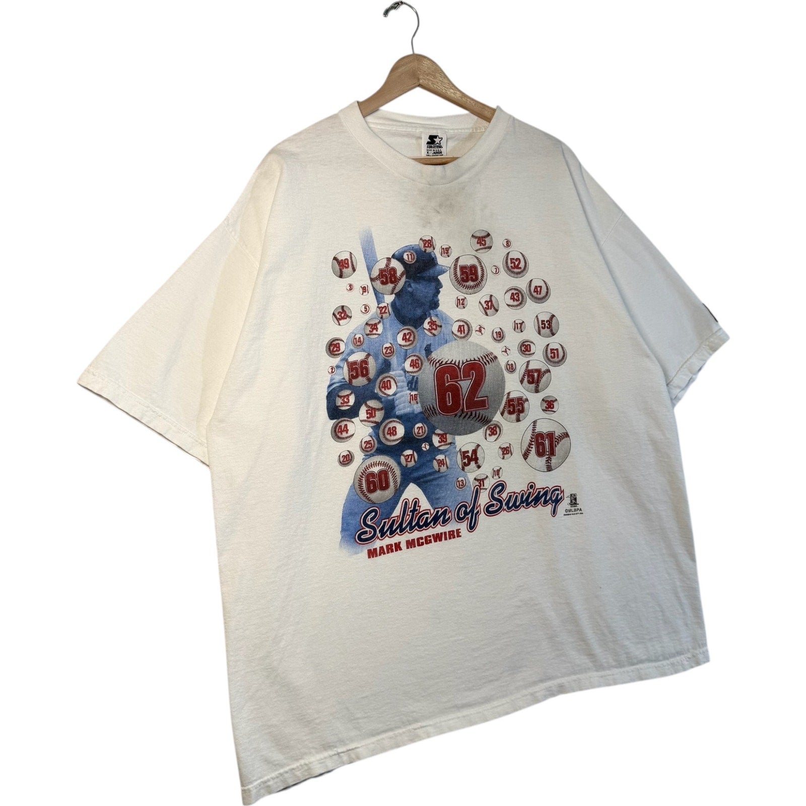 Vintage Starter Mark McGwire "Sultan of Swing" Tee