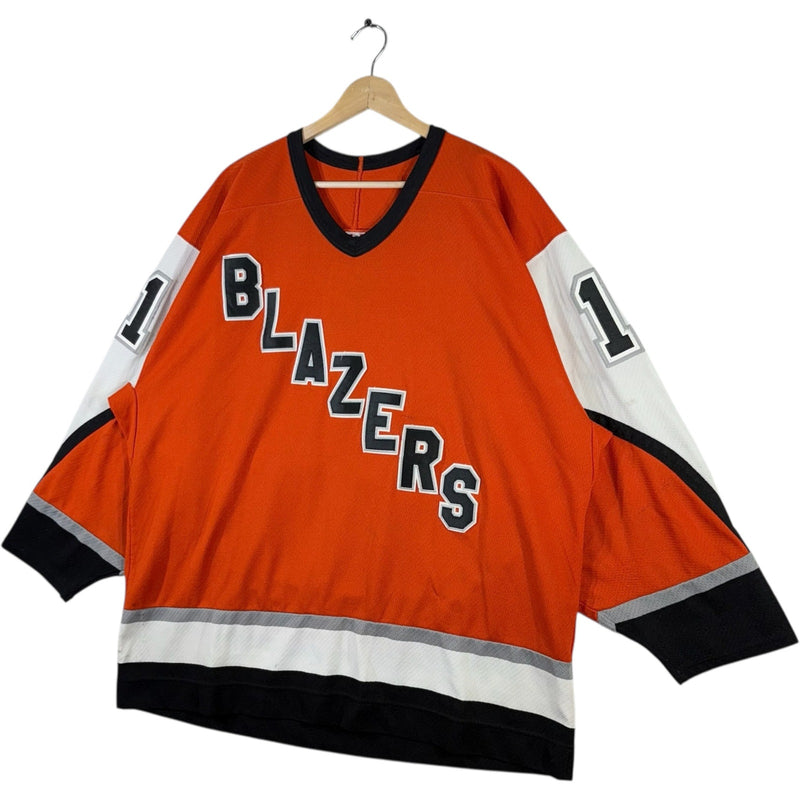 Vintage Blazers #11 Clauss NHL Long Sleeve Jersey