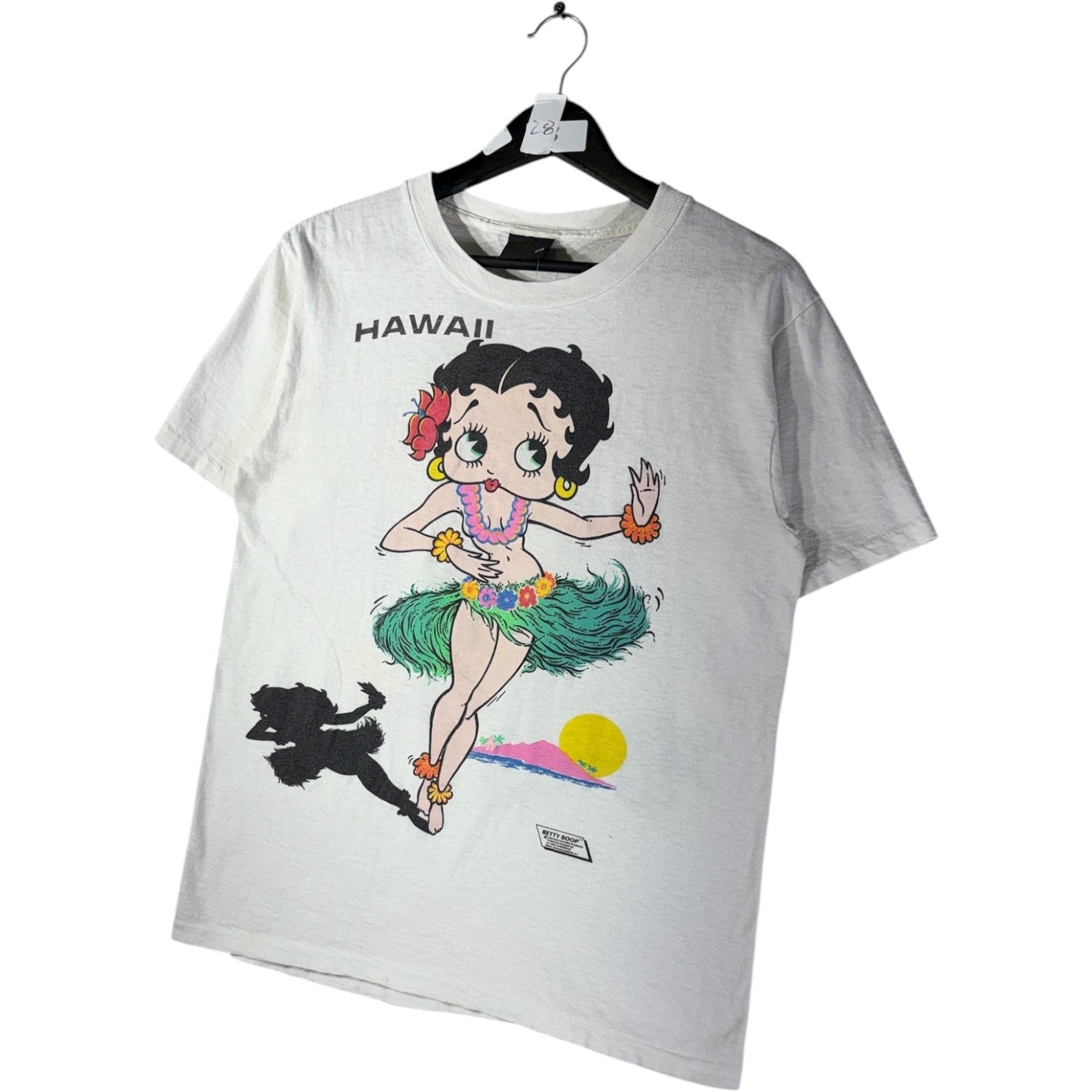 Vintage Betty Boop Hawaii Dancer Graphic T-Shirt