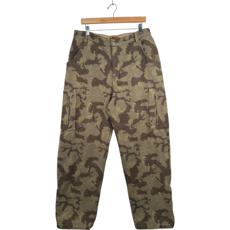 Vintage HFC Camo Wool Blend Cargo Pants