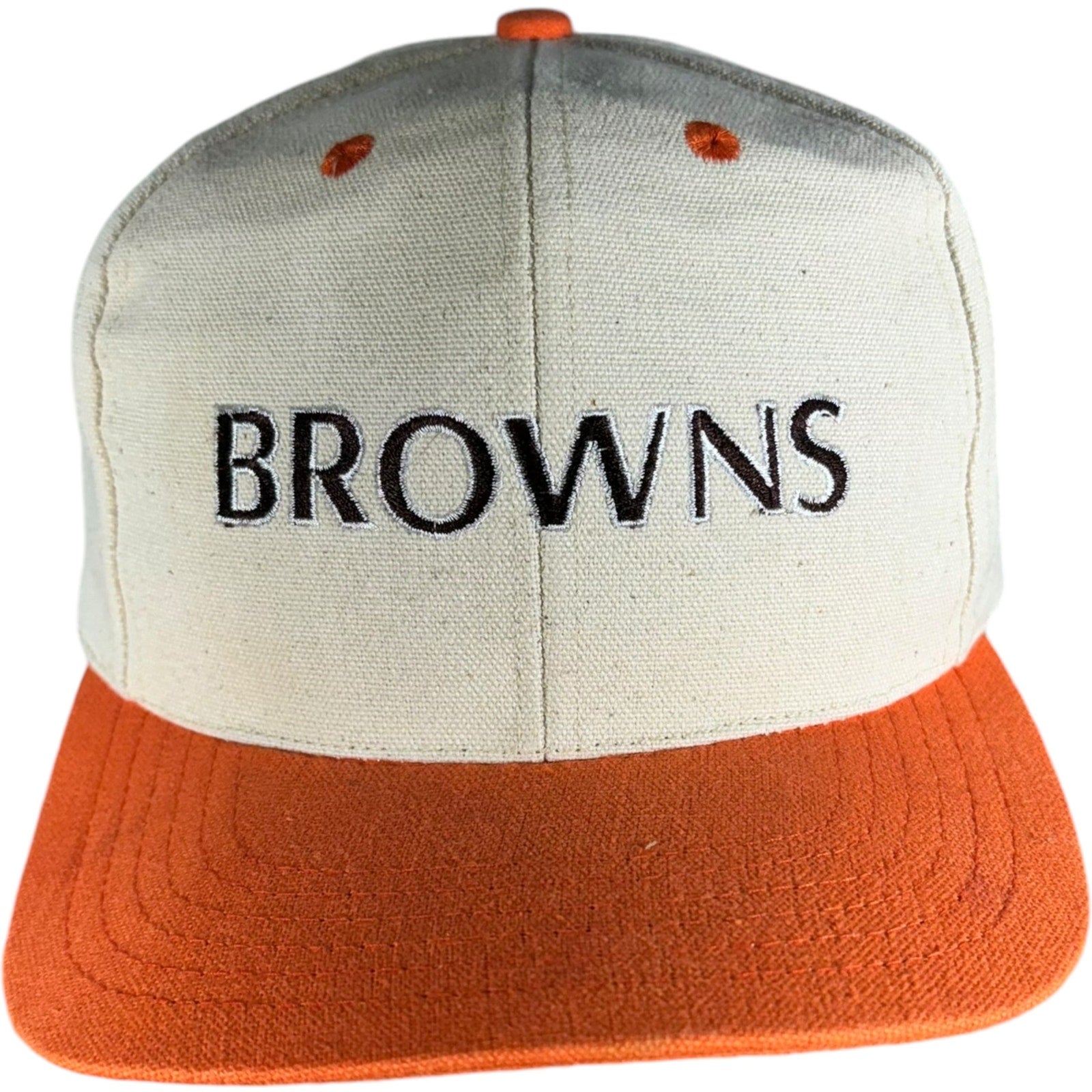 Vintage Cleveland Brown Miller Lite NFL Snapback Hat