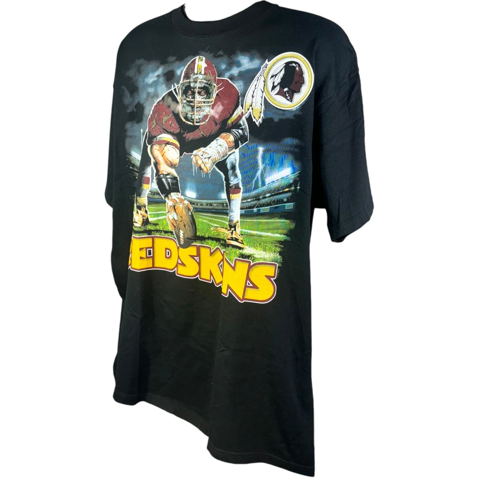 Vintage NWT Washington Redskins Caricature NFL Tee