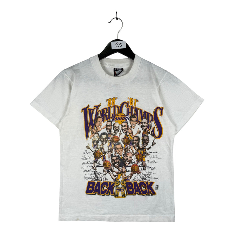 Vintage Los Angeles Lakers NBA T-Shirt 1987 1988
