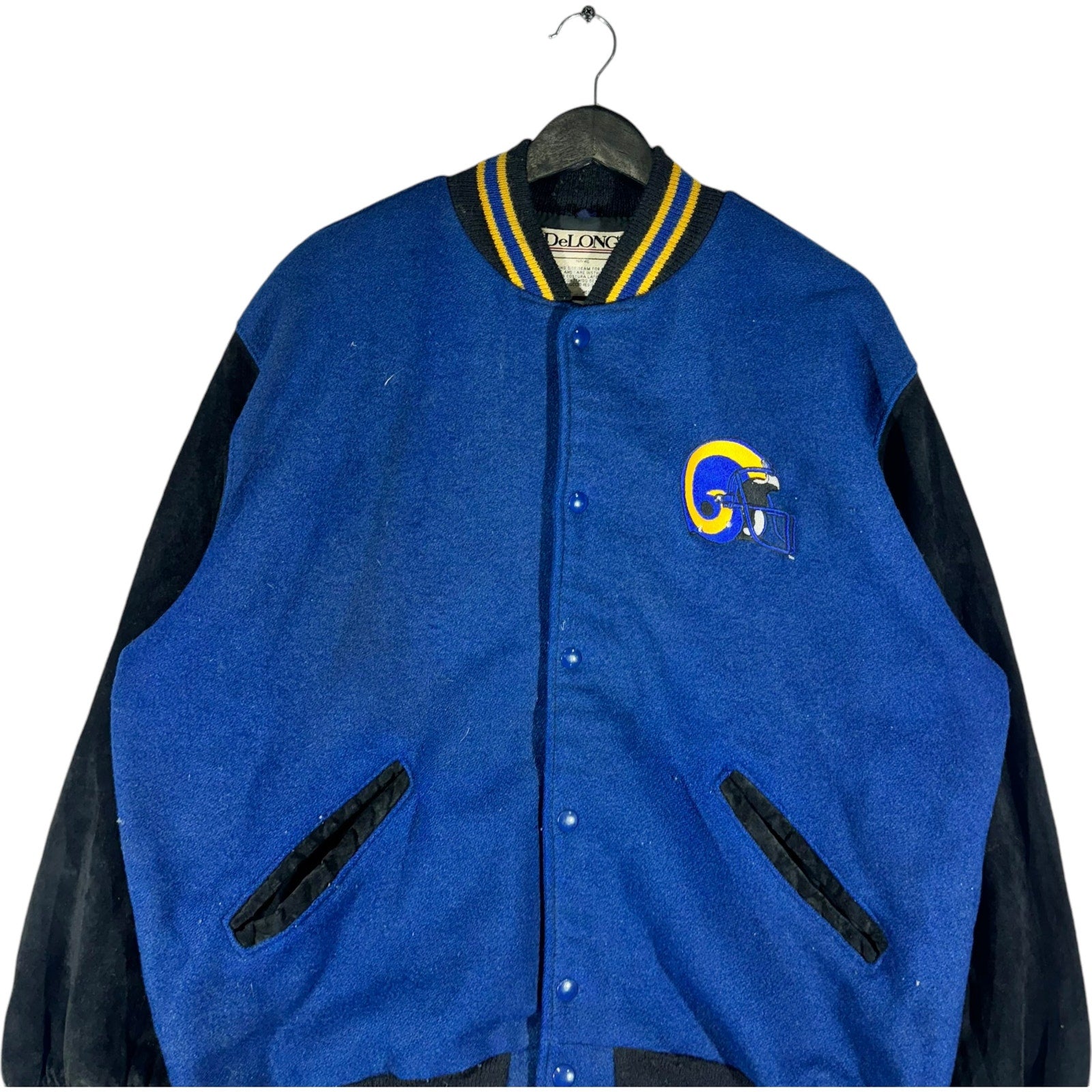 Vintage St. Louis Rams NFL Wool Varsity Jacket