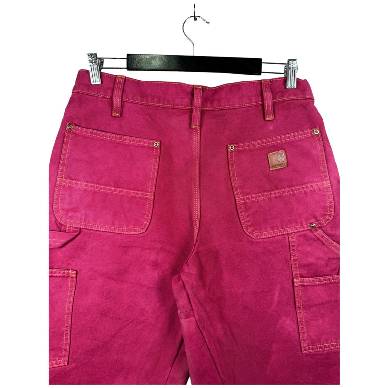 Vintage Carhartt Double Knee Carpenter Cut-out Cargo Shorts 34