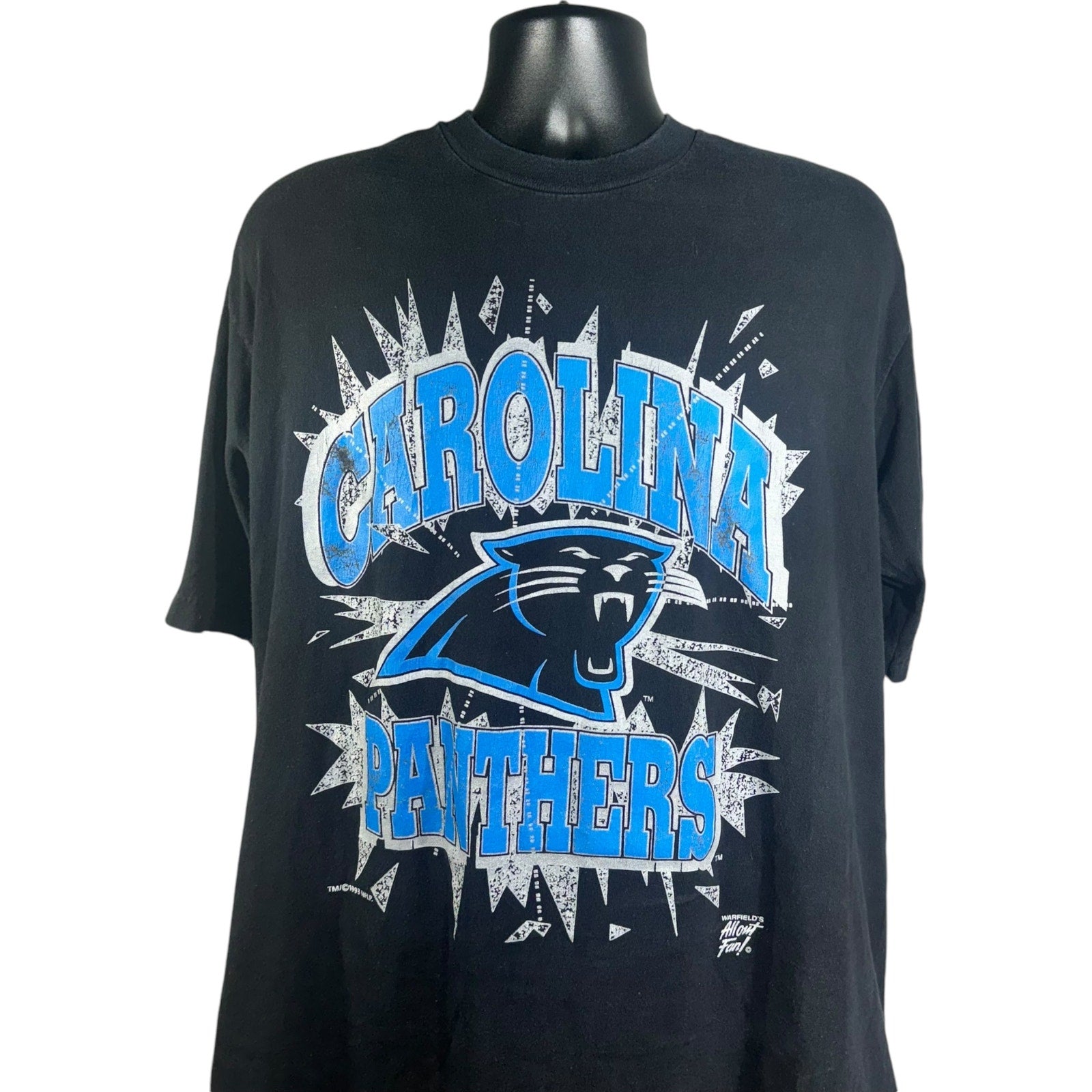 Vintage Carolina Panthers Logo Tee