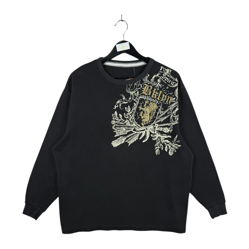 Vintage Brooklyn Express Bklyn Spirit Graphic Crewneck