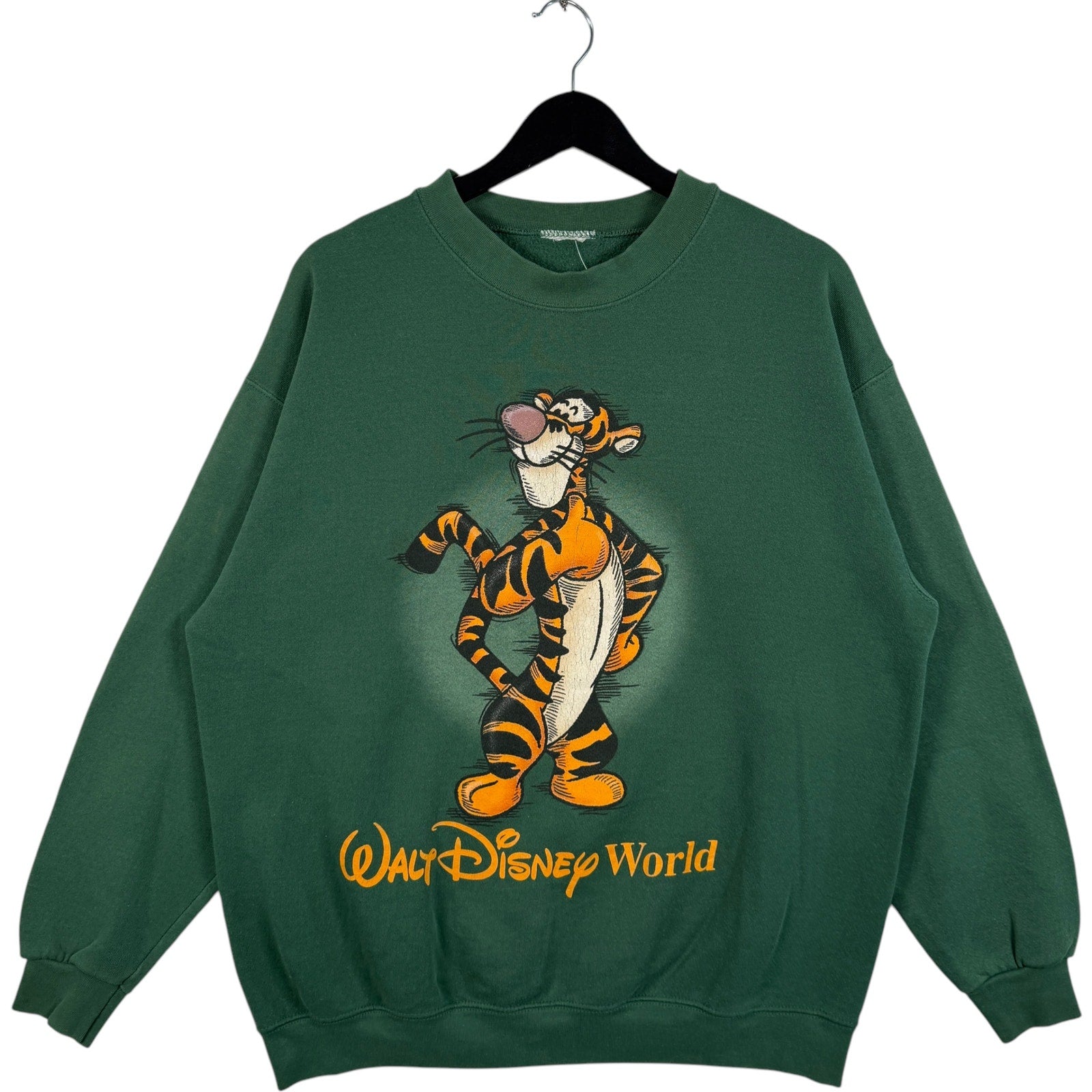 Vintage Disney World Winnie The Pooh Tigger Souvenir Crewneck