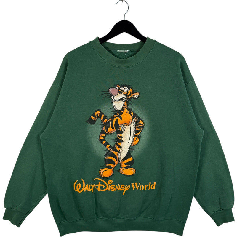 Vintage Disney World Winnie The Pooh Tigger Souvenir Crewneck