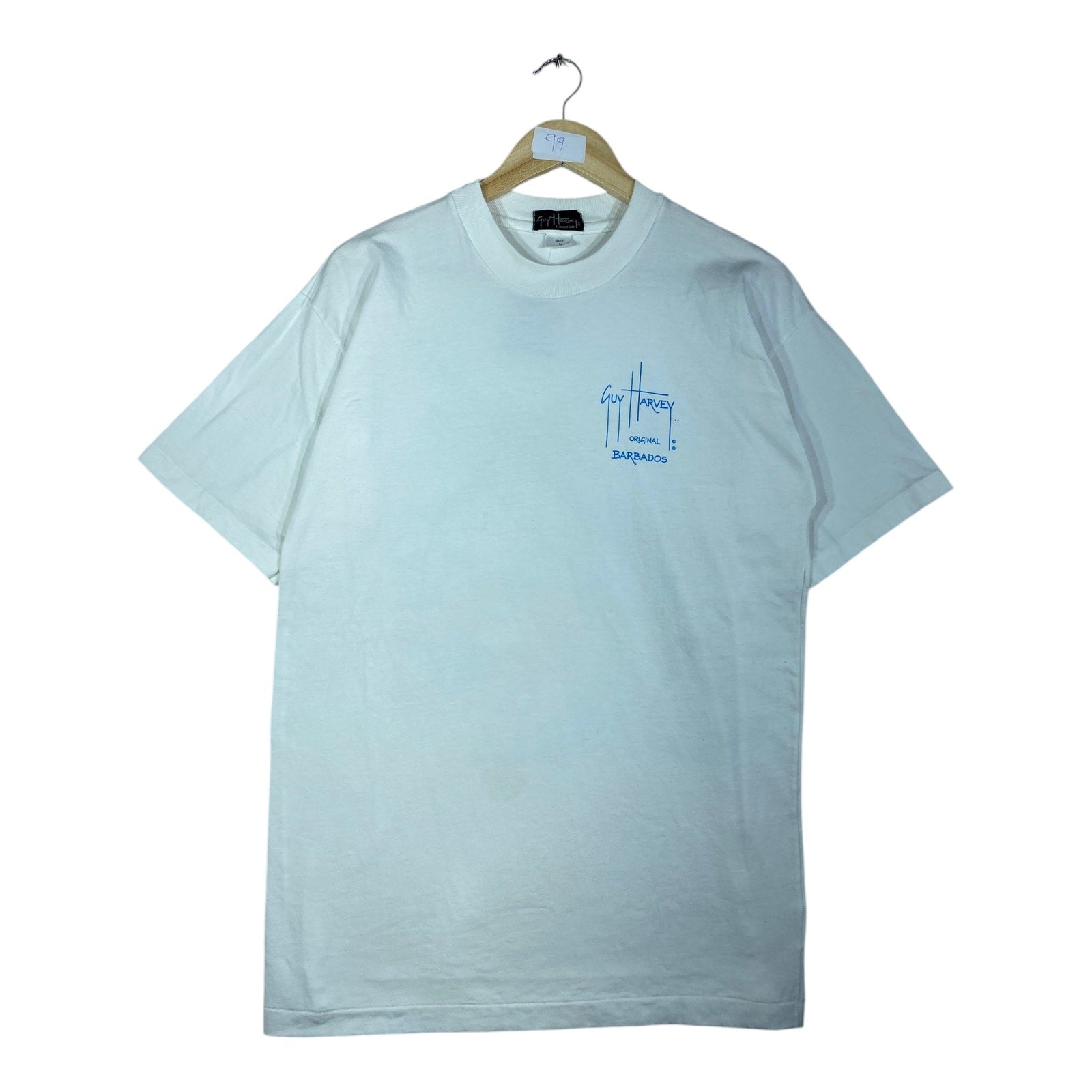 Vintage Guy Harvey Original Barbados Graphic Print T-Shirt
