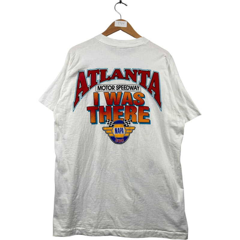 Vintage NASCAR Inaugural Race 1985 Napa 500 T-Shirt