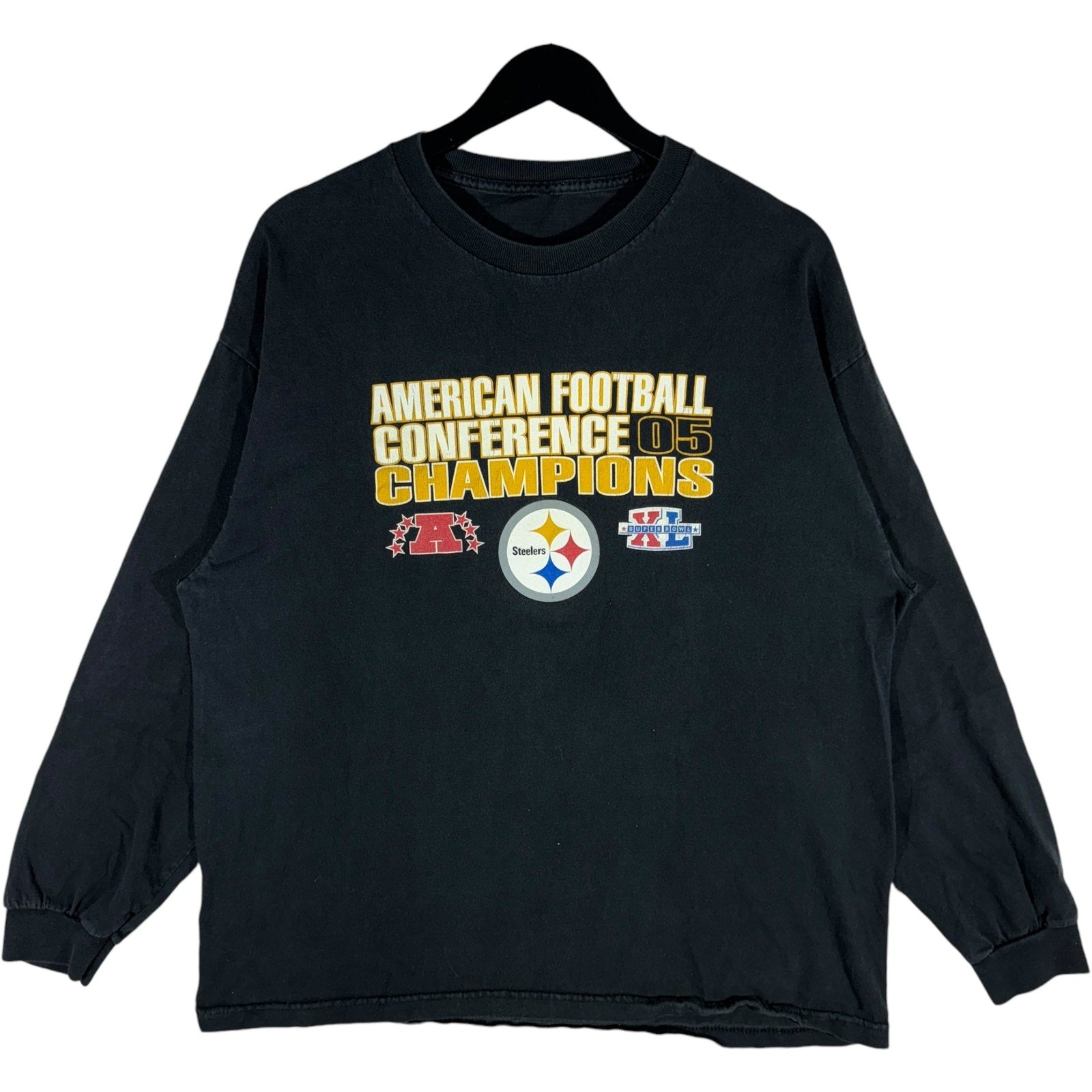 Vintage Pittsburgh Steelers Conference Champs Long Sleeve