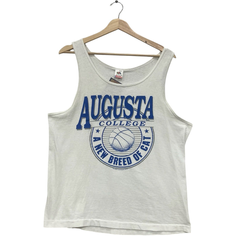 Vintage Augusta College "A New Breed" Basketball Tank Top