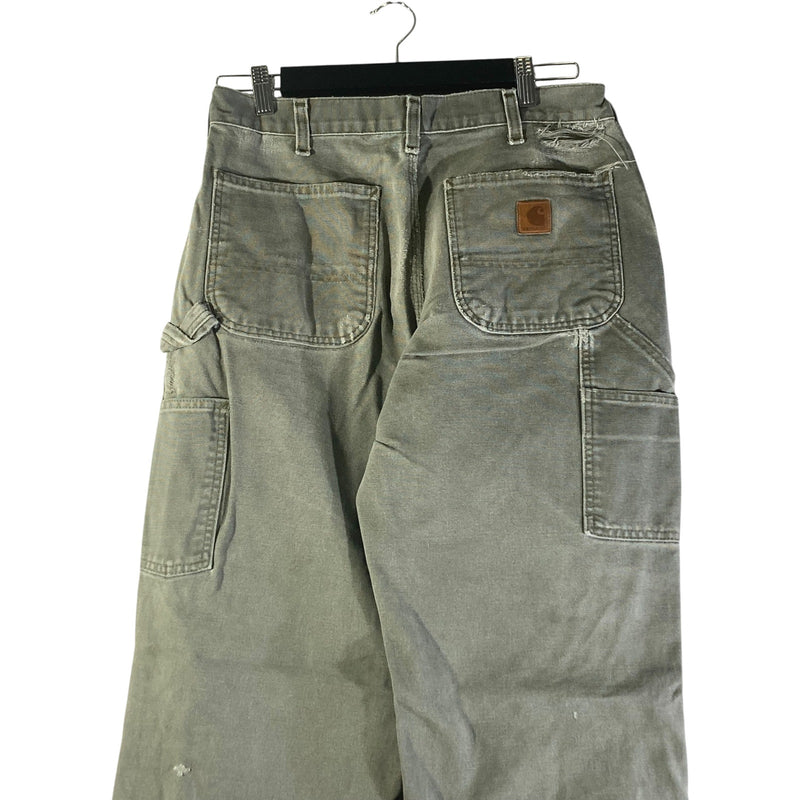 Vintage Carhartt Loose Straight Washed Work Pants 32x30