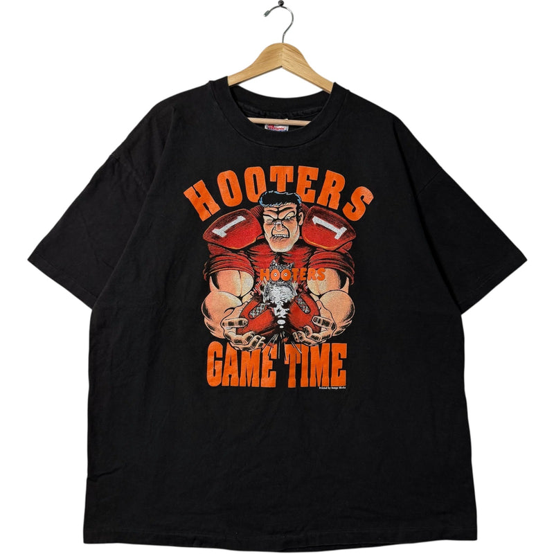 Vintage Hooters "Game Time" Football Tee