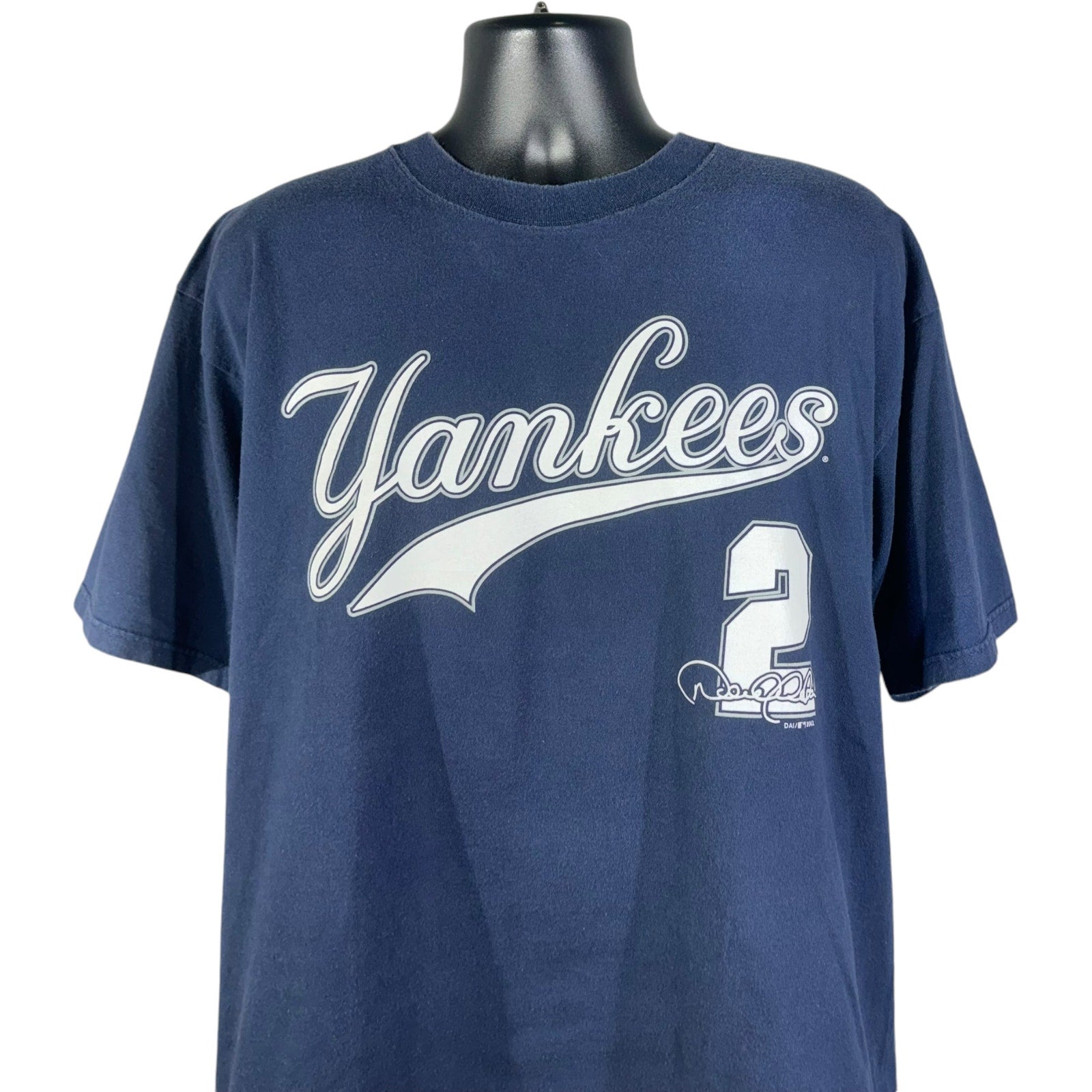 Vintage New York Yankees Derek Jeter #2 MLB Jersey Tee