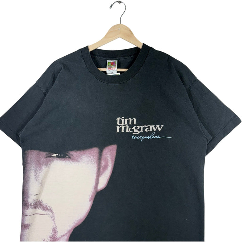 Vintage Tim McGraw Everywhere Big Face Music Tee