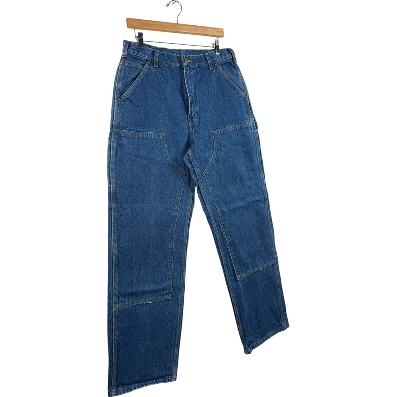 Vintage Carhartt Double Knee Denim Jeans 34 x 32