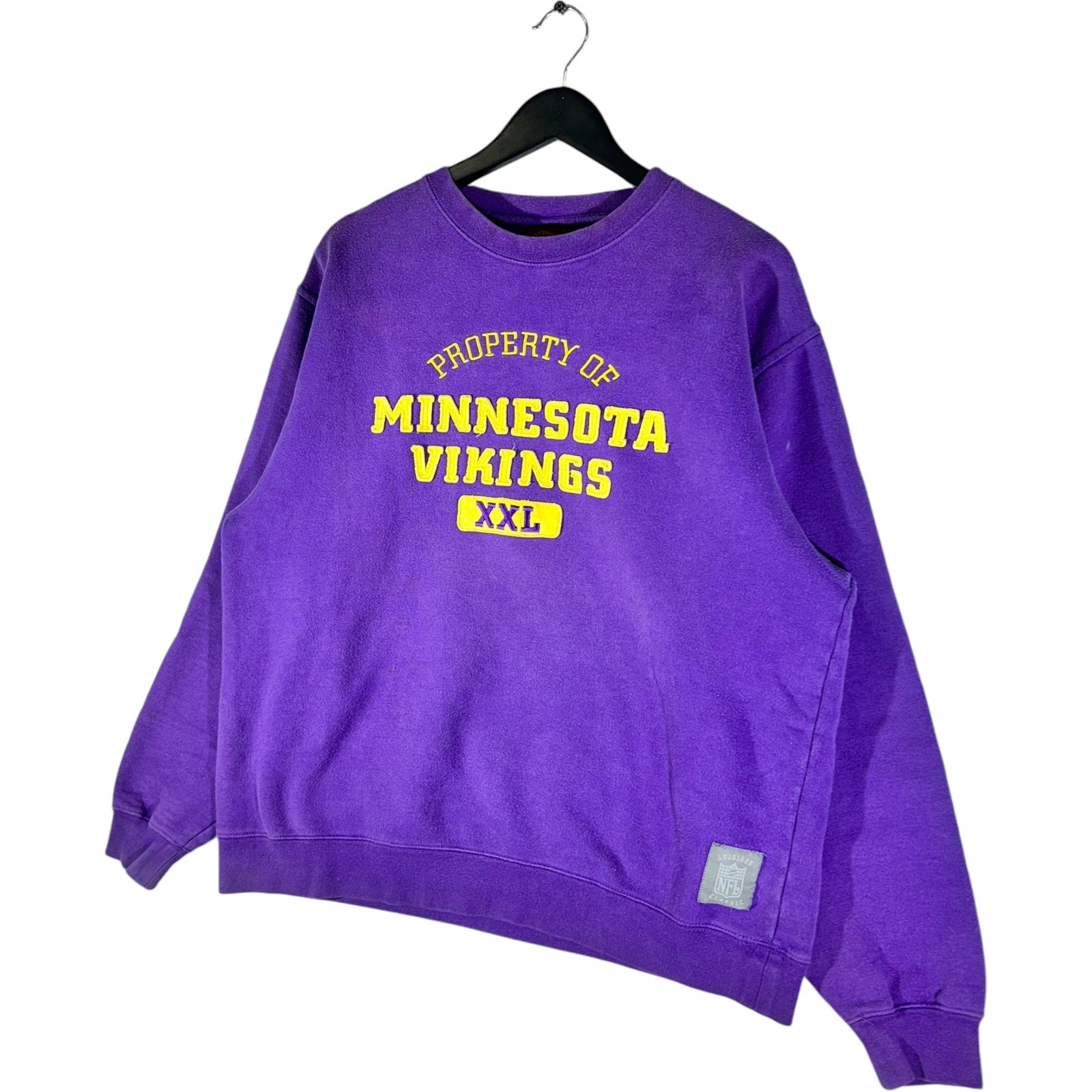 Vintage Reebok Minnesota Vikings NFL Spellout Crewneck