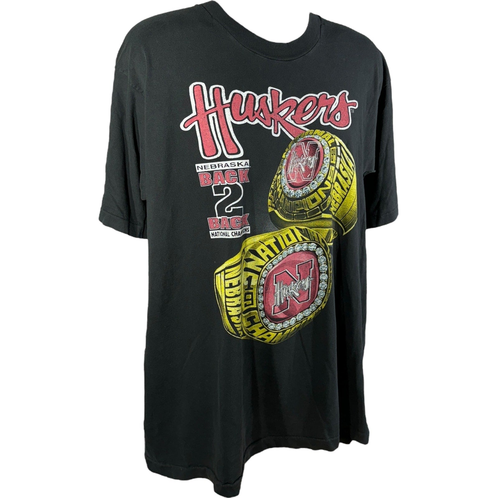 Vintage University of Nebraska Huskers National Champs Tee