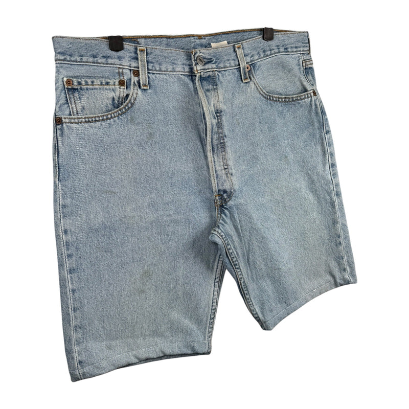 Vintage Levi's 501 Light Wash Denim Shorts