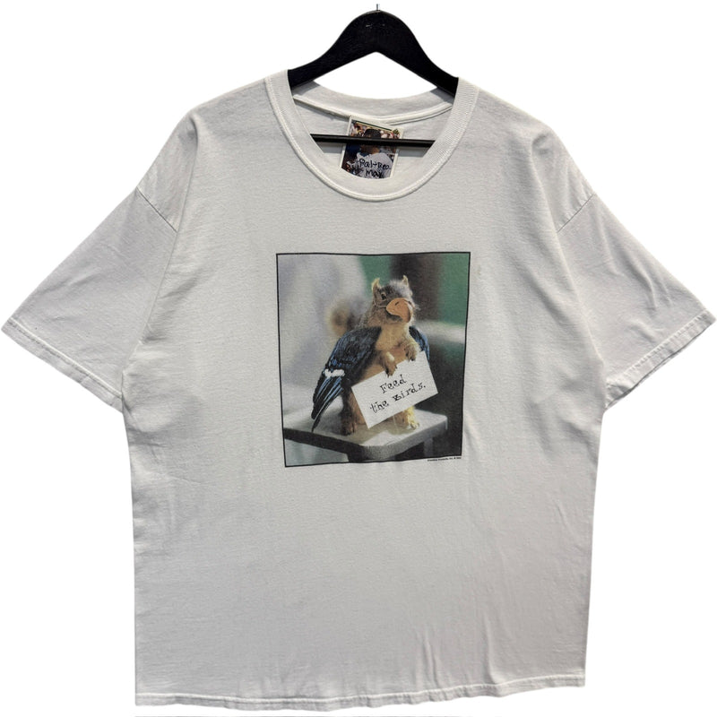 Vintage "Feed The Birds" Squirrel Tee