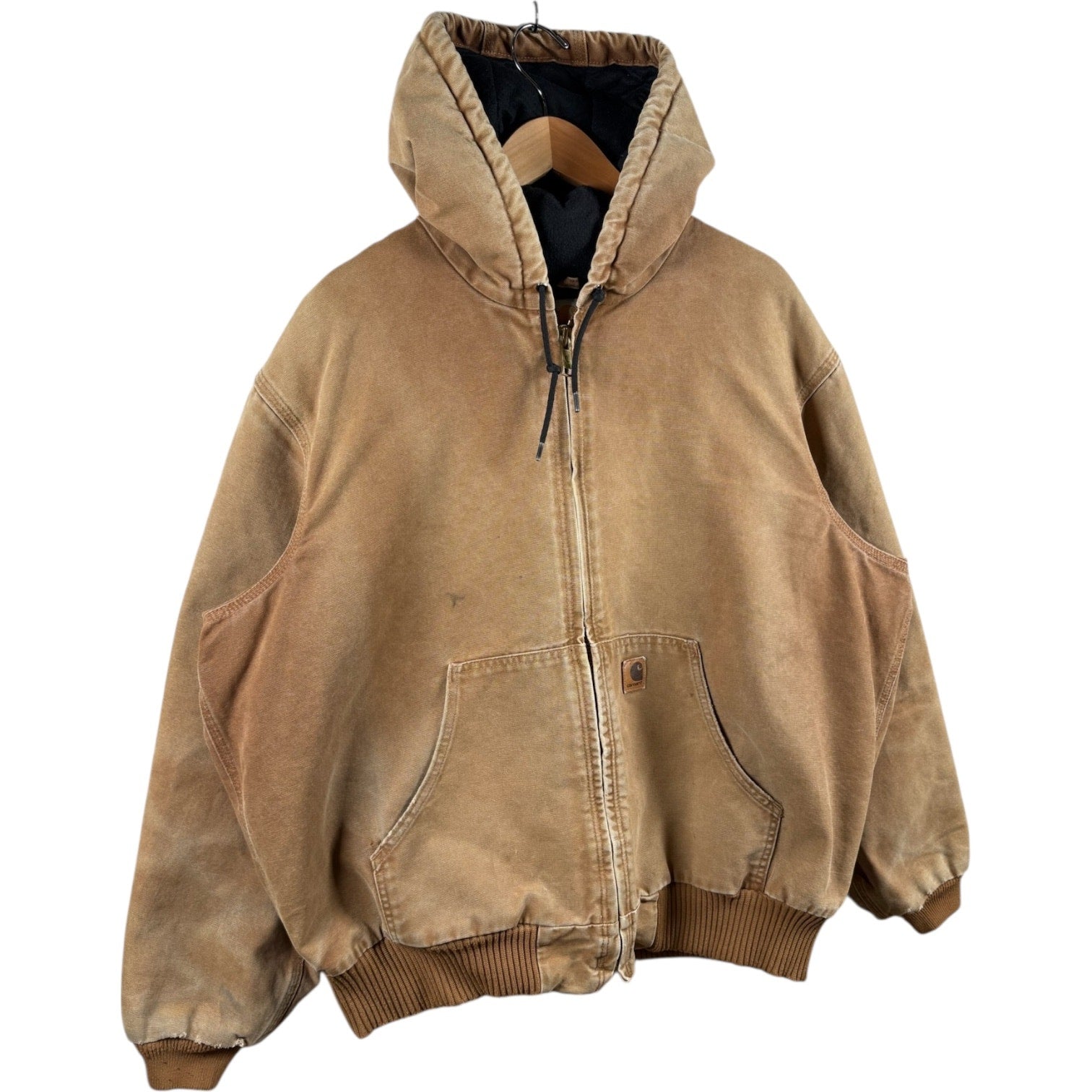 Vintage Carhartt Insulated Active Jac Hoodie Full Zip Jacket