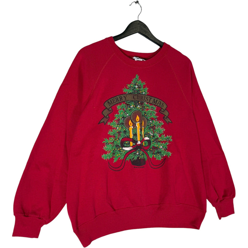 Vintage Christmas Tree Crewneck 90s