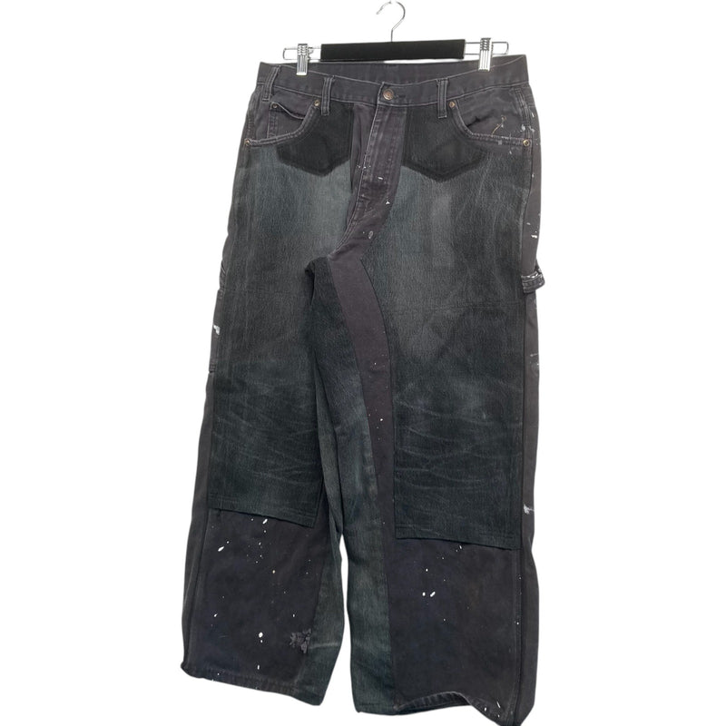 Vintage Cut & Sew Dickies Denim Carpenter Pants 33 x 28