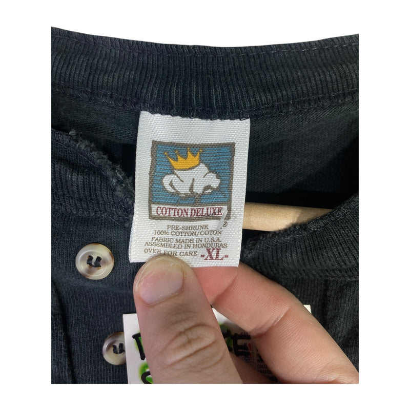 Vintage Predator Goodyear Lawton Graphic Henley T-Shirt