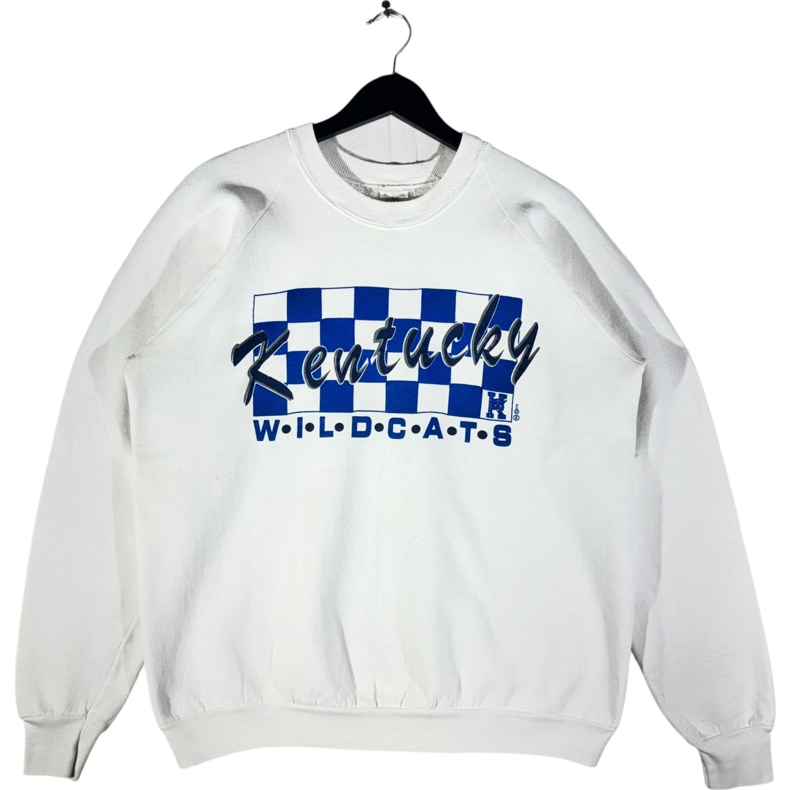 Vintage University Of Kentucky Wildcats Spellout Crewneck