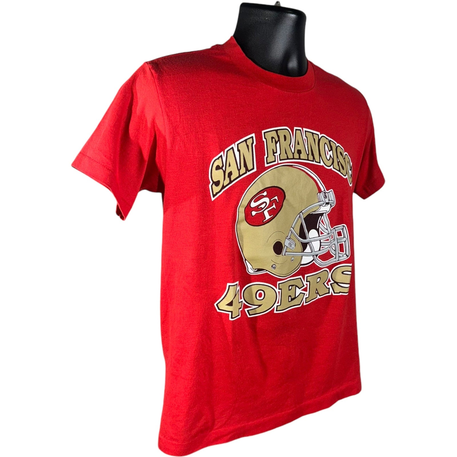 Vintage San Francisco 49ers Helmet NFL Tee