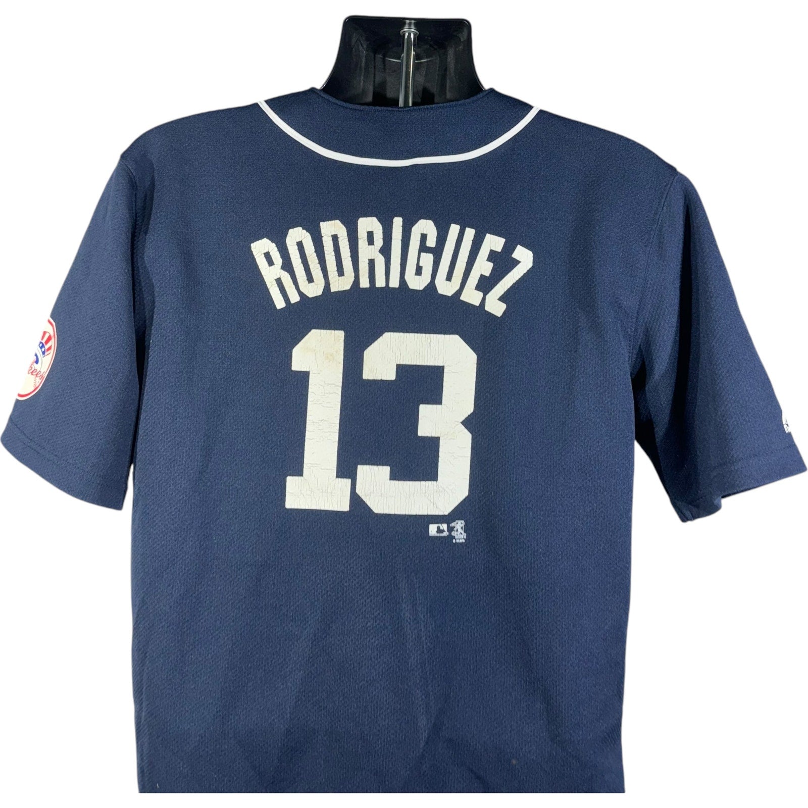 Vintage Majestic New York Yankees Alex Rodriguez # 13 MLB Jersey