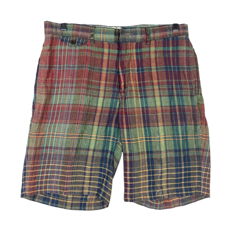 Vintage India Madras by Ralph Lauren Casual Shorts 34