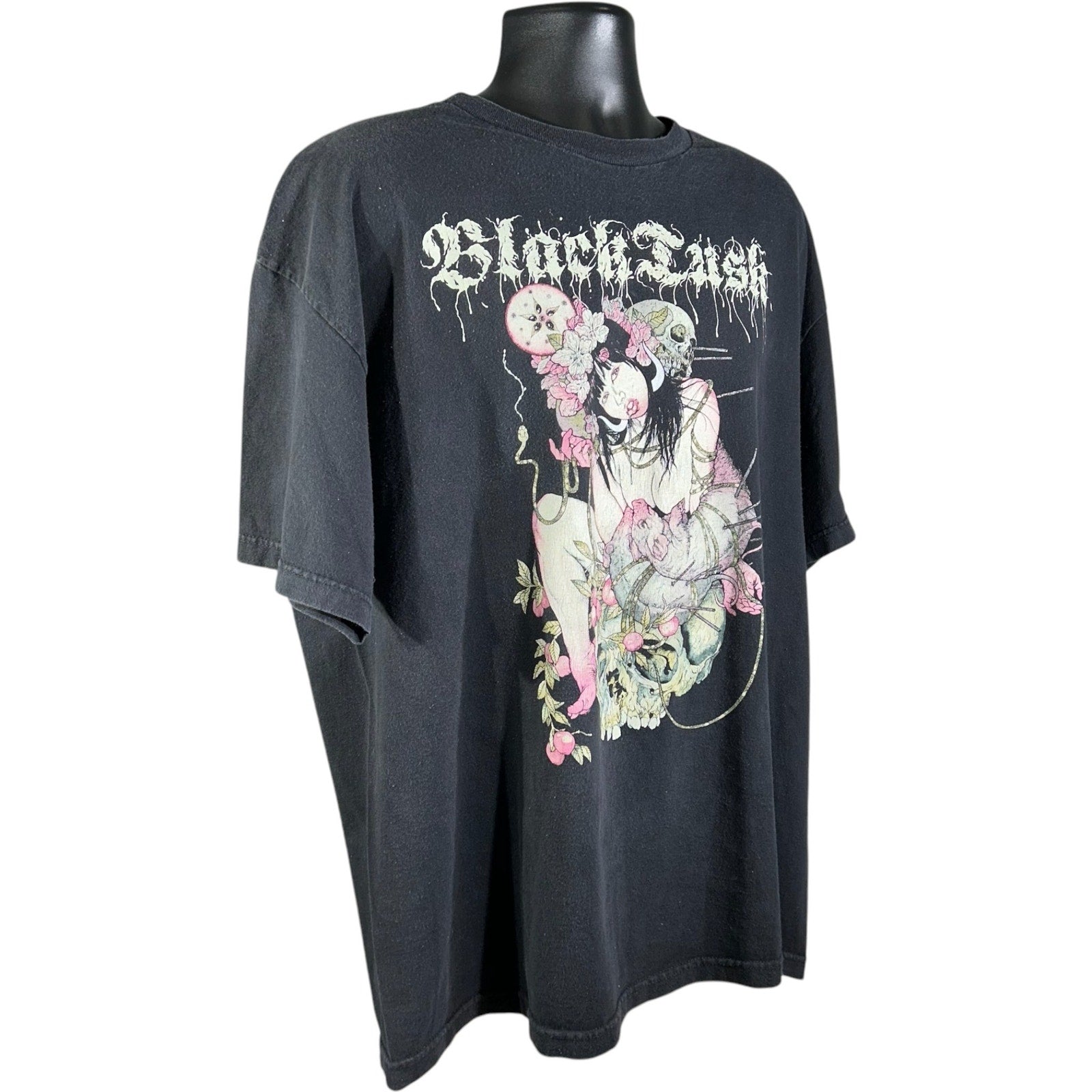 Vintage Black Tusk Band Tee