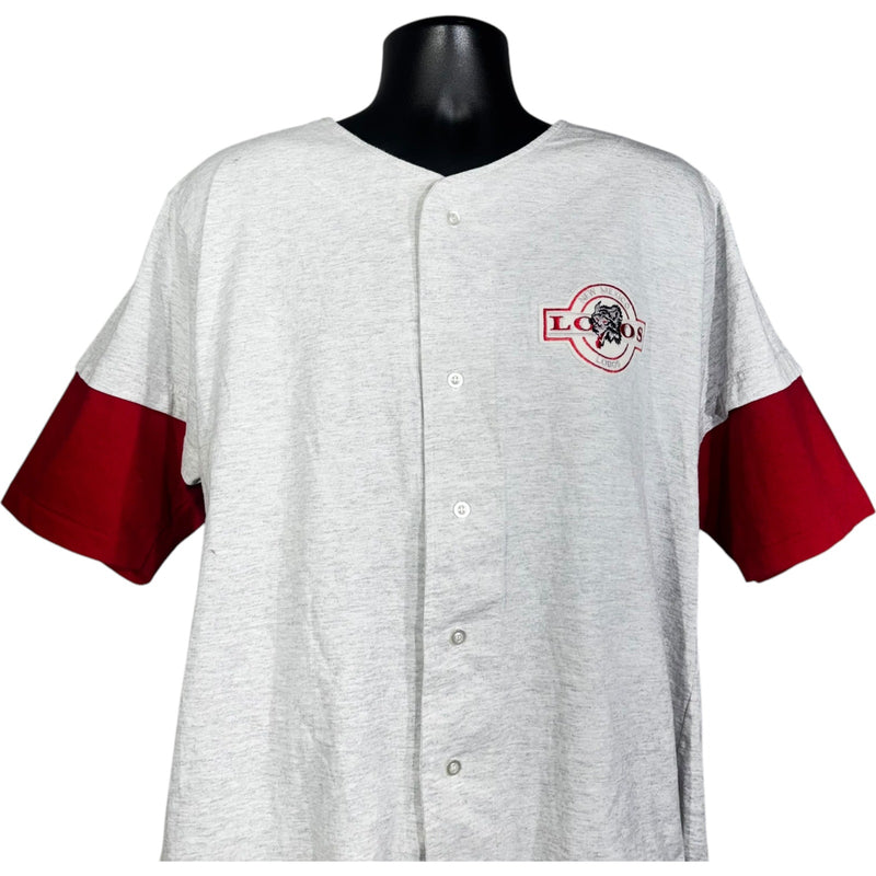 Vintage New Mexico Lobos Baseball Jersey