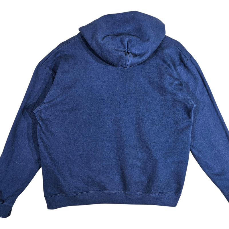 Vintage Blue Blank Hoodie