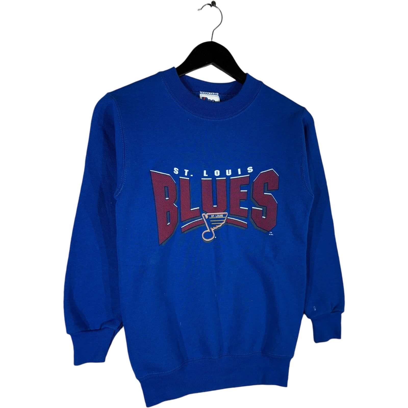 Vintage St. Louis Blues NHL Spellout Crewneck