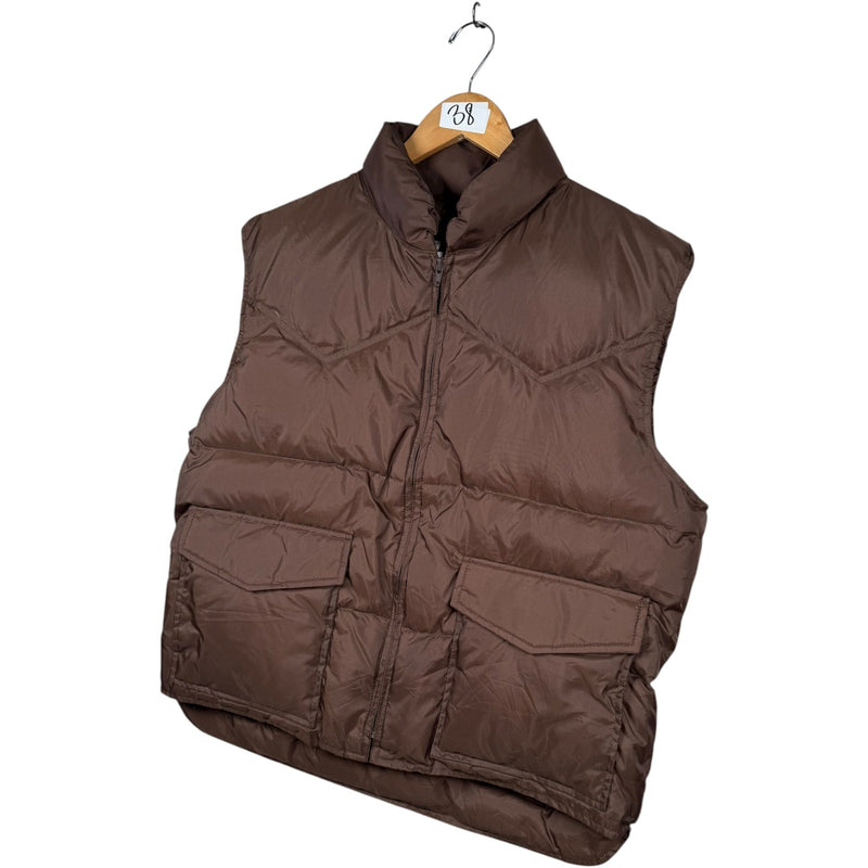 Vintage Alaska Down LTD Full Zip Puffer Vest