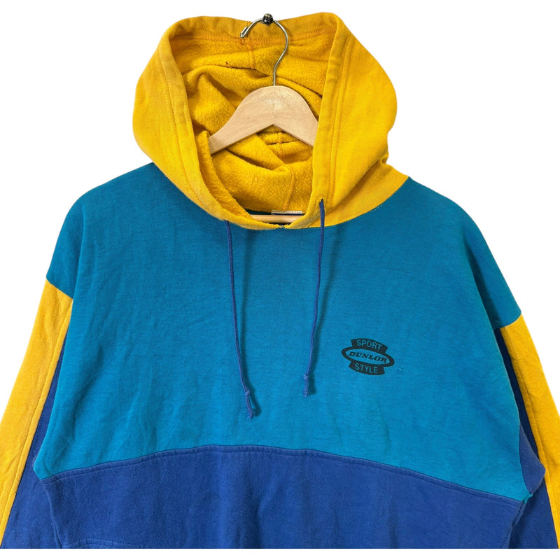 Vintage Dunlop Colorblock Hoodie