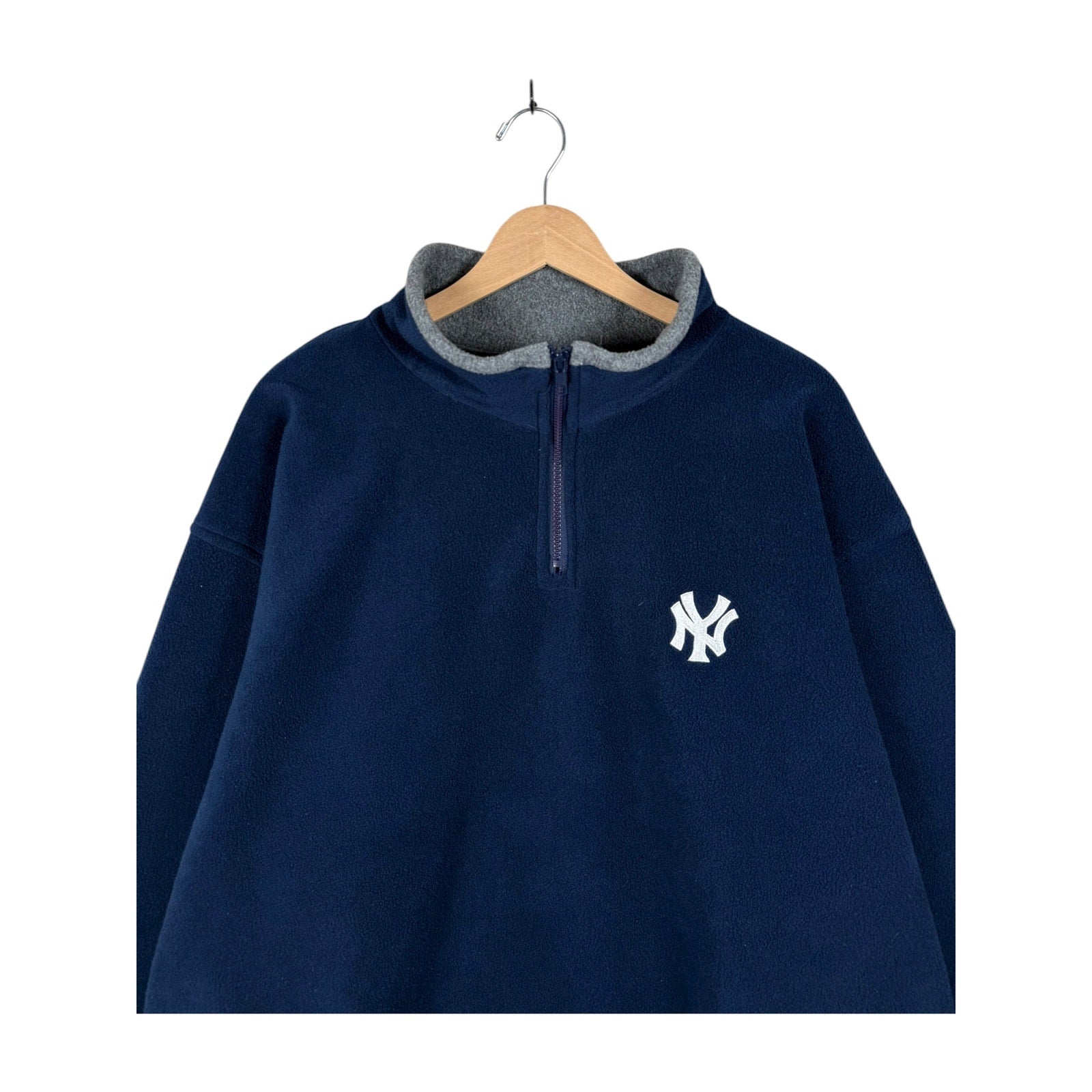 Vintage Majestic New York Yankees MLB 1/4 Zip Fleece