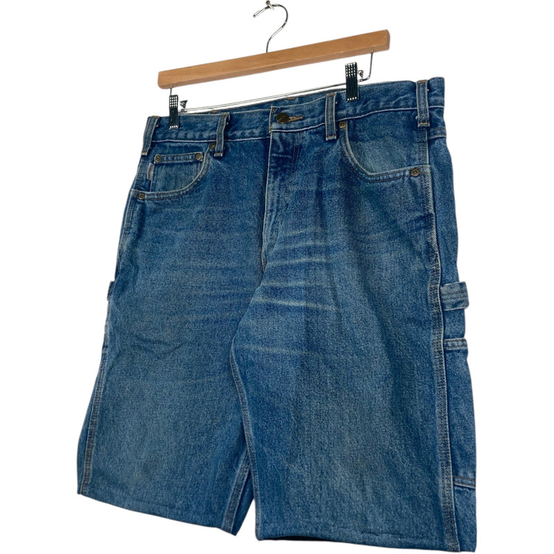 Vintage Carhartt Denim Carpenter Shorts 34
